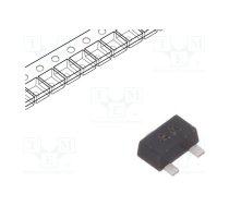 Transistor: N-MOSFET; unipolar; 60V; 0.073A; Idm: 800mA; 0.2W | 2N7002T  | 2N7002T