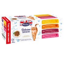 BUTCHER'S Delicious Dinners Jumbo Pack - wet cat food - 40 x 100g | DLKBHRKAM0006  | 5011792008674 | DLKBHRKAM0006