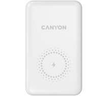 CANYON power bank PB-1001 10000 mAh PD 18W QC 3.0 Wireless 10W White | CNS-CPB1001W  | 5291485008413