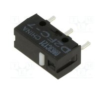 Microswitch SNAP ACTION; 0.001A/6VDC; without lever; SPST-NO | D2FC-7  | D2FC-7