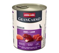 ANIMONDA GranCarno Senior Beef and lamb - wet dog food - 800g | DLZANMKMP0068 | 4017721827799 | DLZANMKMP0068