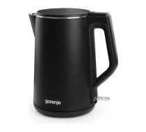 Gorenje | Kettle | K15DWBK | Electric | 2200 W | 1.5 L | Stainless steel | 360° rotational base | Black | K15DWBK | 3838782483240
