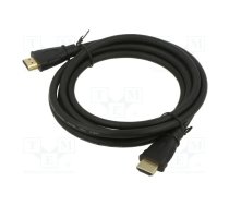 Cable; HDMI 1.4; HDMI plug,both sides; 5m; black; 28AWG; Core: Cu | ART-OEM-46  | KABHD OEM-46