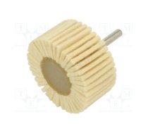 Wheel; for polishing metals; felt; Mounting: rod 6mm; with lever | AB001236306  | 001236306