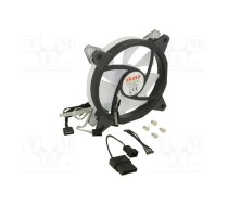 Fan: DC; axial; 12VDC; 120x120x25mm; 23.8dBA; FD; 1500rpm; 1.04mmH2O | AK-FN098  | AK-FN098