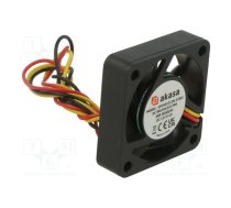 Fan: DC; axial; 12VDC; 40x40x10mm; 28.5dBA; EBR; 5400rpm; 2.41mmH2O | DFS401012M  | DFS401012M