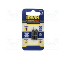 Screwdriver bit; Pozidriv®; PZ2; Mounting: 1/4" (C6,3mm); 2pcs. | IRW-IW6061407  | IW6061407