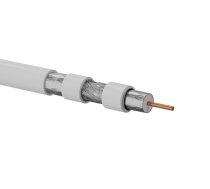 Trishield coaxial cable RG6 75 Ohm, 1.02/4.8/6.9 PVC Eca 100m | AKAICVTAB000444  | 5904204402101 | KRT102A0PV100