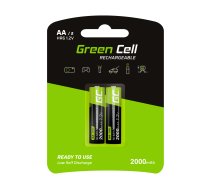 Green Cell Rechargeable Batteries 2x AA HR6 2000mAh | GR06  | 5903317225867