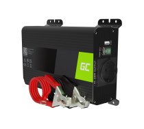 Tīra Sinusoīda | Invertors | Automašīnas Sprieguma pārveidotājs | 12V uz 230V | 300W/600W | INVGC05  | 5907813963629