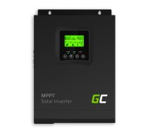 Saules invertors ar MPPT Solar lādētājs 12VDC 230VAC 1000VA / 1000W Tīrs sinusa vilnis | INVSOL01  | 5907813966484