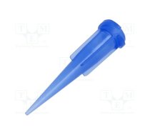 Needle: plastic; 1.25"; Size: 22; straight; UV block; polypropylene | 922125-DHUV  | 922125-DHUV