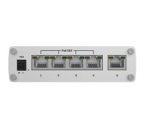 Teltonika TSW101 Switch 5xGbE Ethernet 4xPoE+ | NUTETSWPTSW1010  | 4779051840113 | TSW101 000000
