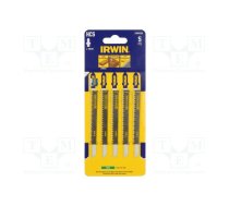 Hacksaw blade; wood,jigsaw; 115mm; 8teeth/inch; 5pcs. | IRW-10504229  | 10504229