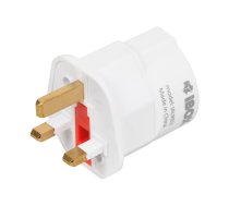 Adapter zasilania UK-EU IAUKEU | AKIBXHVIAUKEU00  | 5903968680879 | iaukeu