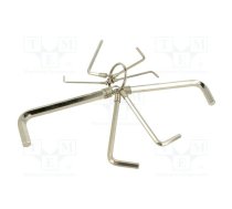 Wrenches set; hex key; steel; 8pcs. | SA.041121  | 041121