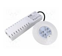 Lamp: LED emergency luminaire; RoundTech; IP44; white; 0.3W; 150lm | RT2RSO150SA1H  | RT2RSO150SA1H