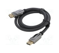 Display Port cable 2x Male, Vention HCABF 8K 60Hz, 1m (black) (HCABF) | HCABF | HCABF