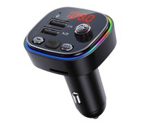 Vakoss TC-B439K FM transmitter 87.5 - 108 MHz Bluetooth/USB Black | TC-B439K  | 4718308125641 | MCAVAKTRA0002