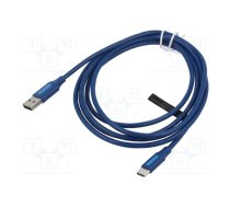 Cable; USB 2.0; USB A plug,USB B micro plug; nickel plated; 1.5m | COLLG | COLLG