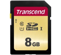 MEMORY SDHC 8GB UHS-I/TS8GSDC500S TRANSCEND | TS8GSDC500S  | 760557841258