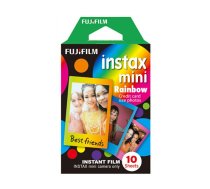 Fujifilm | Instax Mini Rainbow Instant Film | 86 x 54 mm | Quantity 10 | Fuji instax mini Rainbow (10)  | 4547410225754