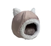 GO GIFT cat bed - beige - 40x40x34 cm | DLKGGFLEG0005  | 5905359297871 | DLKGGFLEG0005