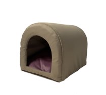 GO GIFT Dog and cat cave bed - camel - 40 x 33 x 29 cm | DLKGGFLEG0010  | 5905359297819 | DLKGGFLEG0010