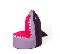 Sako bag pouffe Shark purple-light purple XXL 100 x 60 cm | PUFGGFDZI0102  | 5905359298045 | PUFGGFDZI0102