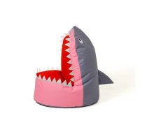 Sako bag pouffe Shark grey-pink XXL 100 x 60 cm | PUFGGFDZI0104  | 5905359298021 | PUFGGFDZI0104