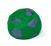 Soccer Sako bag pouffe green-grey L 80 cm | PUFGGFDZI0013  | 5905359294672 | PUFGGFDZI0013