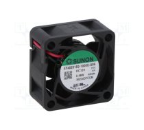 Fan: DC; axial; 12VDC; 40x40x20mm; 13.08m3/h; 27.5dBA; ball bearing | EF40201B2-A99-A  | EF40201B2-1000U-A99