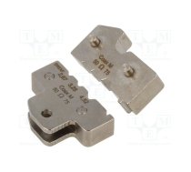 Crimping jaws; coaxial connectors; 2.67mm2,3.25mm2,4.52mm2 | BEX-PB8  | PB8