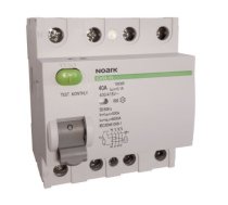 108366 Residual current circuit breakers Noark Ex9L-N 4P 40A A 100mA | 108366  | 8592765083661 | BUDNRKAPE0019