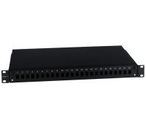 EMITERNET Retractable distribution box 19" 1U 24xSC simplex telescopic, black EM/PS-1924SCS1-C | EM/PS-1924SCS1-C  | 5906764107731 | SZAEMIPAN0020