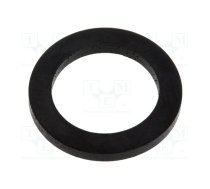 Gasket; NBR rubber; Thk: 1.5mm; Øint: 11.8mm; PG7; black; Entrelec | 1SNG609045R0000  | ENBR-WG-PG7-BL-A