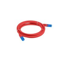 LANBERG patchcord cat.6A FTP LSZH CCA 0.5m red | PCF6A-10CC-0050-R | 5901969424621 | KGWLAEPAT0207