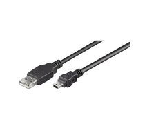 Goobay 50767 USB 2.0 Hi-Speed cable, black, 1.8 m | Goobay | USB-A to mini-USB | 50767 | 4040849507670