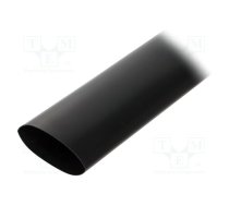 Heat shrink sleeve; glued; 103mm; L: 1m; black; Temp: -25÷125°C | RPKH1-103/45X1-C  | WRDPC103045001003KC1