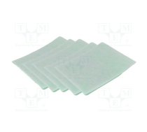 Spare part: filter; for soldering fume absorber; 5pcs. | FP-BVX250  | FP-BVX250