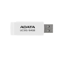 ADATA | USB Flash Drive | UC310 | 64 GB | USB 3.2 Gen1 | White | UC310-64G-RWH  | 4711085941978