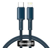 Baseus High Density Braided Cable Type-C to Lightning, PD,  20W, 1m (blue) (CATLGD-03) | CATLGD-03  | 6953156231931 | CATLGD-03
