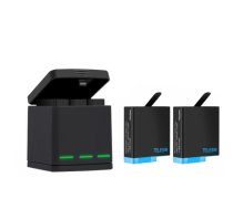 3-slot charger box Telesin for GoPro Hero 8 + 2 batteries (GP-BNC-801) | GP-BNC-801  | 6972860176253 | 029016