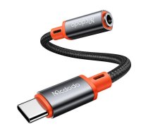 USB-C to AUX mini jack 3.5mm audio adapter Mcdodo CA-7561, DAC, 0.11m (black) (CA-7561) | CA-7561  | 6921002675611 | CA-7561