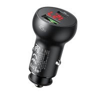 Mcdodo CC-7030 Car Charger, USB + USB-C, with Display, 45W (Black) | CC-7030  | 6921002670302 | 041015