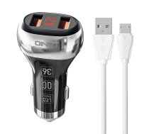 LDNIO C2 2USB Car charger + MicroUSB Cable | C2 Micro  | 5905316142466 | C2 Micro