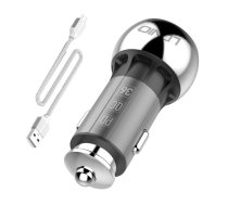 LDNIO C1 USB, USB-C Car charger + MicroUSB Cable | C1 Micro  | 5905316142411 | C1 Micro