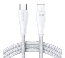 Cable USB-C 100W 1.2m Joyroom S-CC100A11 (white) (S-CC100A11 1.2m CW) | S-CC100A11 1.2m CW  | 6956116701864 | 044956