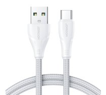 Joyroom USB cable - USB C 3A Surpass Series for fast charging and data transfer 0.25 m white (S-UC027A11) (S-UC027A11W1) | S-UC027A11W1  | 6956116702960 | S-UC027A11W1