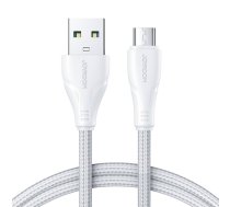 Joyroom USB cable - micro USB 2.4A Surpass Series for fast charging and data transfer 2 m white (S-UM018A11) (S-UM018A112W) | S-UM018A11 2m White  | 6956116711184 | 045015